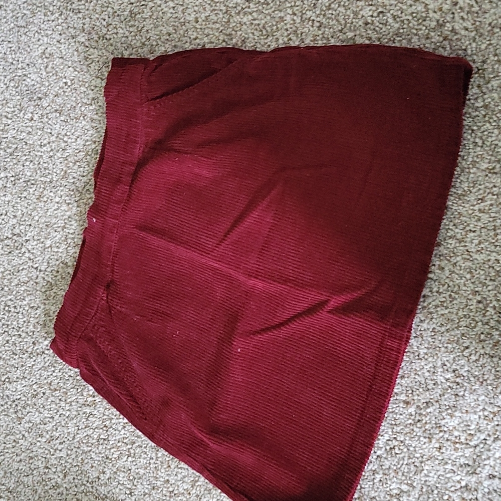 Velvet skirt